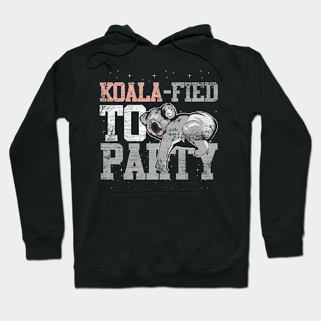 Koalafied Koala Bear Hoodie by shirtsyoulike